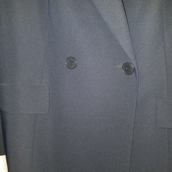 Anne Klein 2 piece skirt and blazer suit - NWT - Navy size 14P - Picture 6 of 14